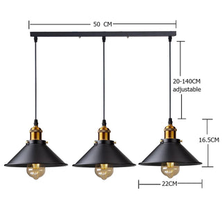Allen - Vintage Pendant Industrial Ceiling Light