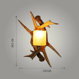 Skye Ridge - Vintage Style Antler Pendant Light – Ideal for Farmhouse or Country Homes