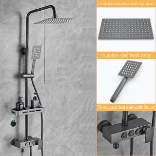 Furkan - Stainless Steel Bathroom Household Constant Temperature Shower Shower