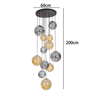 Glaxy - Glass Ball Hanging Pendant Chandelier