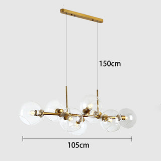 Ocolus - Group Glass Ball Hanging Ceiling Light