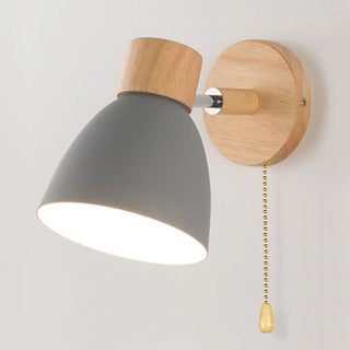 Artemio - Wood Nordic Modern Hanging Switch Wall Light