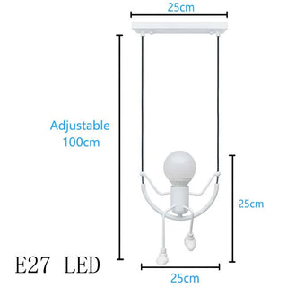 Harare - LED Designer Swing or Spider Modern metal Ceiling Light