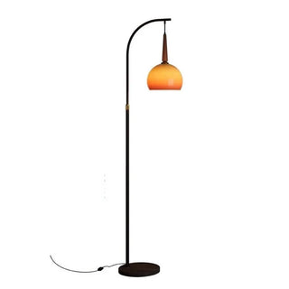 Solenne - Modern LED Sunset Arc Floor Lamp with Remote Control