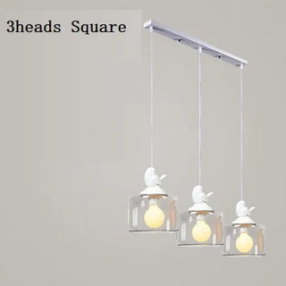 Plessen - Nordic Glass Bird Hanging Light