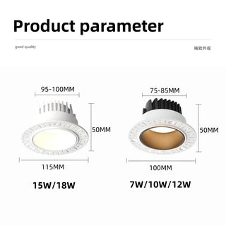 Farrer - LED Borderless Thin Ceiling Downlight Recessed