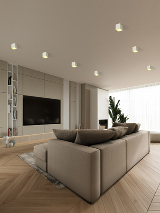 Leedon - Modern Cube Ceiling Downlight Spotlight