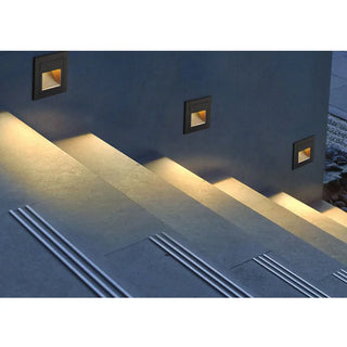 Dione -  Aluminum Recessed  Stairs & Wall Light