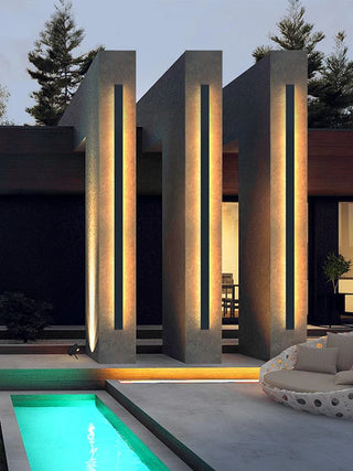 Geniffer - Rounded Rectangle Long Wall Light Bar