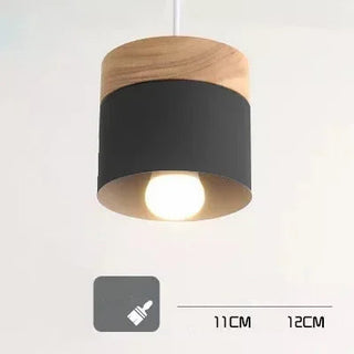Cynara  - Nordic Wood Round Pendant Hanging Ceiling Light
