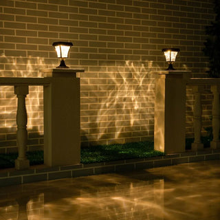 Zenobia - Villa LED Solar Vintage Modern Standing Lamp
