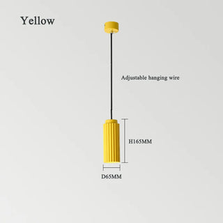Fabiola - Minimalist LED Tube Hanging Pendant Ceiling Light