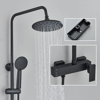 Girolamo - Rain Shower Head Bath Faucet Wall Mounted Shower Mixer Tap