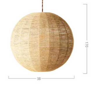 Cheryl  - Handmade Fabric Round Ball Pendant Ceiling Lamp