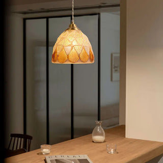 Lubna - Post-Modern Creative Sea Shell Glass Pendant Lights