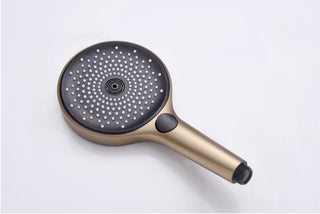 Ophelie - Digital Brushed Gold Shower System with Temperature Display Rainfall Head