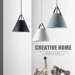 Nugent -  LED Modern Colorful Nordic Round Hanging Pendant Ceiling Light