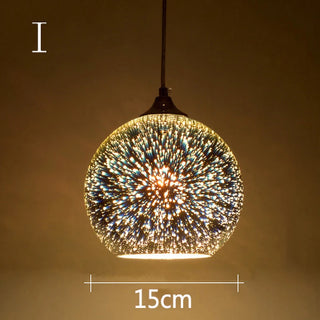 Sabro - Firework Glass Ball Hanging Pendant Ceiling Light