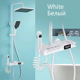 Alper  - Digital Waterfall Shower System Set Thermostatic