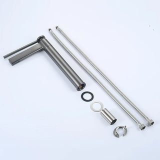 Barak - Thin Single Lever Deck Mounted Basin Mixer Tap