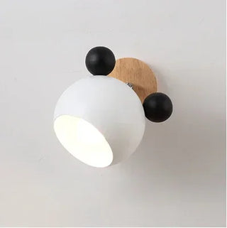 Panya - Wooden Modern Nordic Round Wall Light