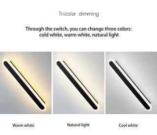 Emlen  - Rounded Rectangle Long Wall Light Bar