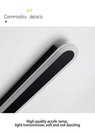 Emlen  - Rounded Rectangle Long Wall Light Bar