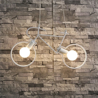 Carn - Retro Black Bicycle Industrial Pendant Ceiling Light