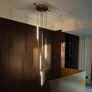 Gael - Modern Long Bar LED Ceiling Chandelier