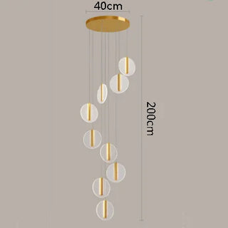 Elena - Hanging Ceiling Pendant Chandelier