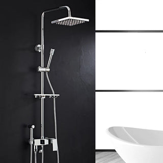 Atticus - Rainfall Wall Mounted Height Adjustable Shower Set
