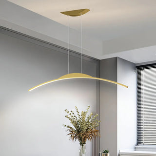 Emiliano - Modern Thin Curved Bar Ceiling Light Chandelier