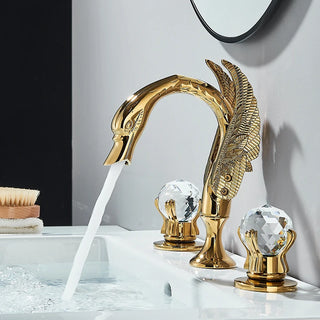 Teofila - Swan Style Basin Hot/Cold Mixer Tap