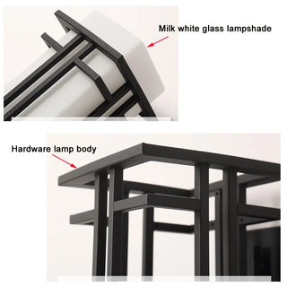Fransis - Simple Modern Outdoor  Waterproof Glass Wall Lamp