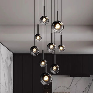 Huxloe - Ceiling Hanging Pendant Chandelier