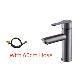 Brose - Modern Stainless Steel Single Lever Deck Mounted Basin Mixer Tap