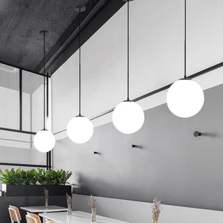 Colmar - Nordic Glass Dome Circular Pendant Hanging Ceiling Light