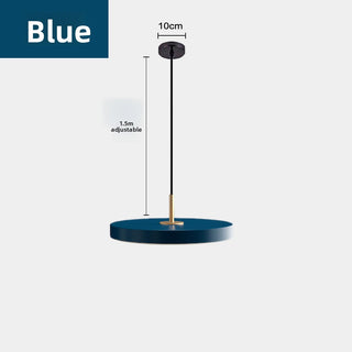 Irina - Nordic Modern Round Hanging Pan Style Thin LED Ceiling Light