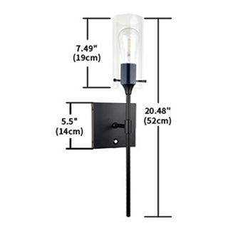 Kennedy - Modern Battery Powered LED Wall Light