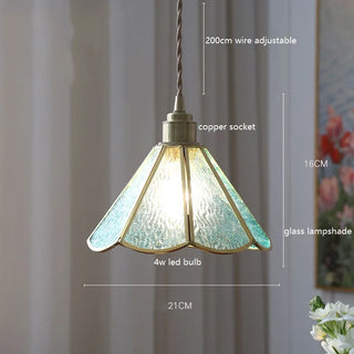 Amora Series - Colorful Glass Pendant LED Hanging Pendant Lights