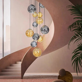 Glaxy - Glass Ball Hanging Pendant Chandelier