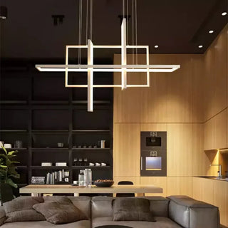 Argela - Rectangle Modern Hanging Chandelier