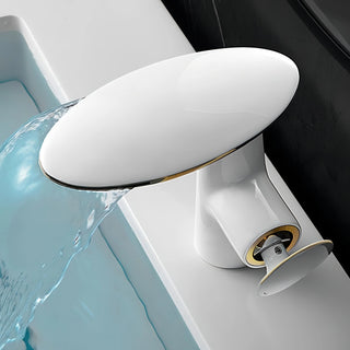 Coulson - Waterfall Brass Hot/Cold Sink Tap