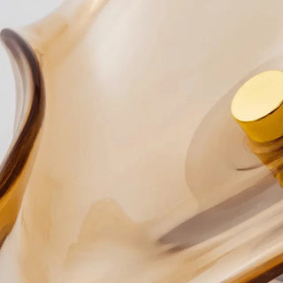 Tinsley - Modern Folded Coloured Glass Egg Wall Light