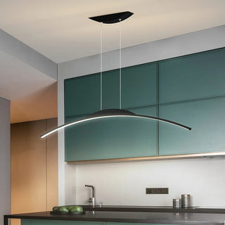 Emiliano - Modern Thin Curved Bar Ceiling Light Chandelier