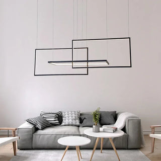 Cissie - Modern Nordic Rectangle Chandelier