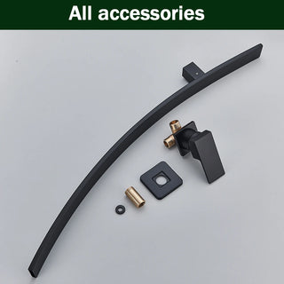 Galan - Modern Wall Mounted Waterfall Bathroom Hot/Cold Mixer Tap