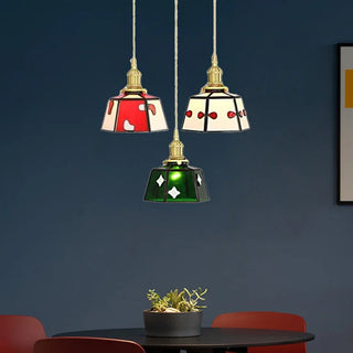 Amora Series - Colorful Glass Pendant LED Hanging Pendant Lights