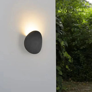 Dovur - Black Outdoor Square LED Wall Light