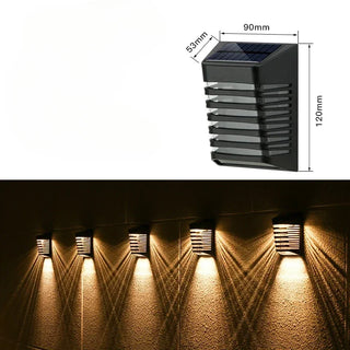 Gerens - Solar Garden Outdoor LED Down Wall Light